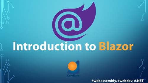 Introduction to Blazor lecture