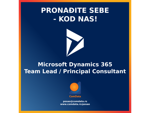 MS Dynamics Team Lead - Principal Consultant