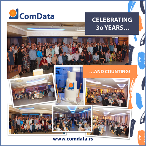 Feierlichkeiten zum 30-jährigen Bestehen des Unternehmens ComData