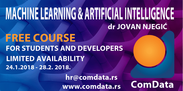 Free course on Machine Learning and Artificial Intelligence